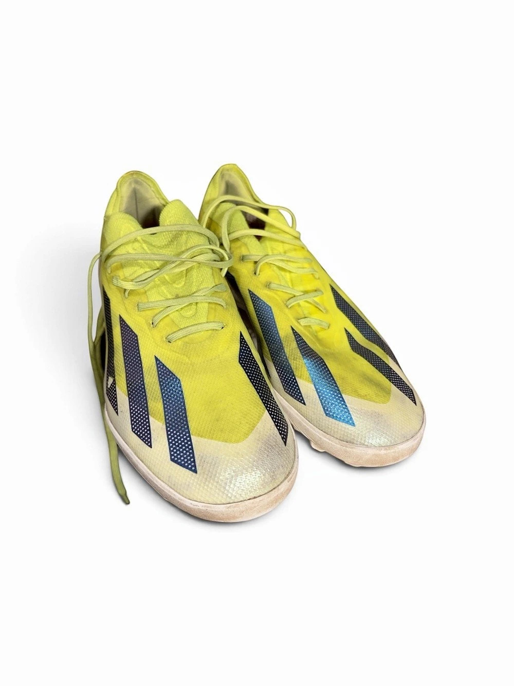 Adidas X Crazyfast .3 TF Turf Soccer Cleats Lucid Lemon Yellow Black Mens Size 7